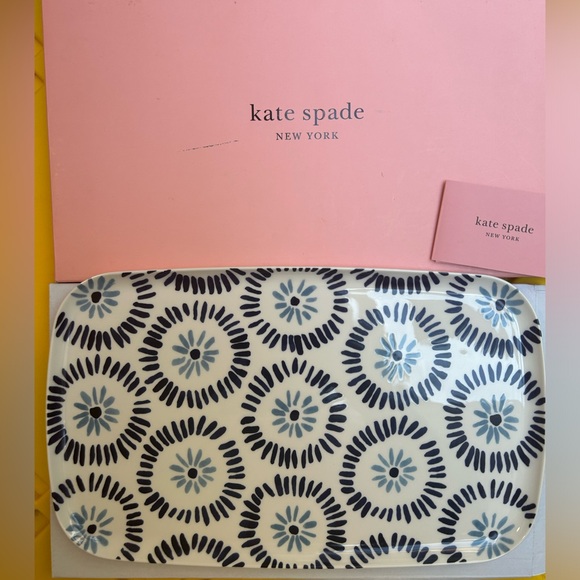 NIB Kate Spade Floral way Hors D’ouvre Tray. - Picture 2 of 4
